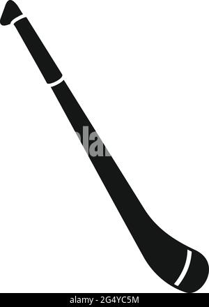 Icône de bâton de suspension, style simple Illustration de Vecteur