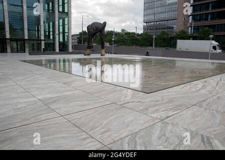 Statue Amour ou générosité à Amsterdam pays-Bas 22-6-2021 Banque D'Images