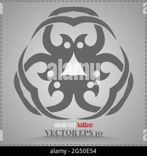 Motif celtique, personnalisé, élément abstrait tatouage pour votre créativité Banque D'Images
