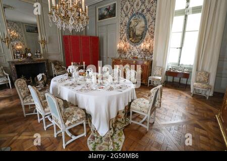 HÔTEL DE LA MARINE, PARIS Banque D'Images