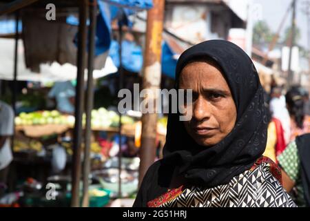 Visages de l'Inde et situations quotidiennes Banque D'Images