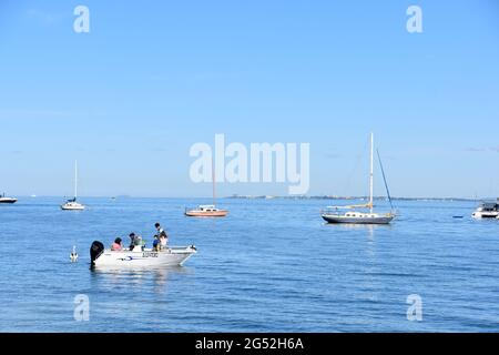 SCÈNE DE L'EAU DE BRIBIEISLAND Banque D'Images