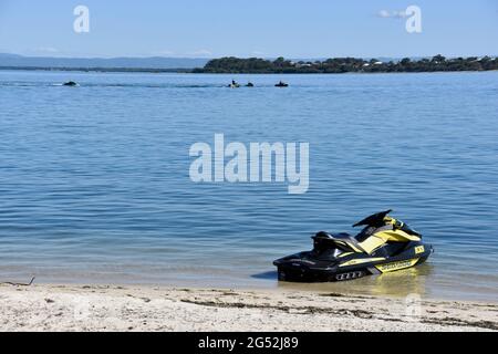 SCÈNE DE L'EAU DE BRIBIEISLAND Banque D'Images