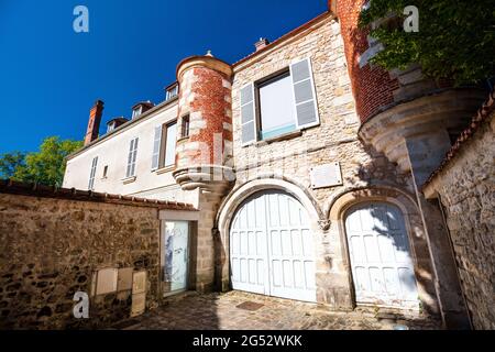 FRANCE. ESSONNE (91) MILLY-LA-FORET. MAISON DE JEAN COCTEAU Banque D'Images