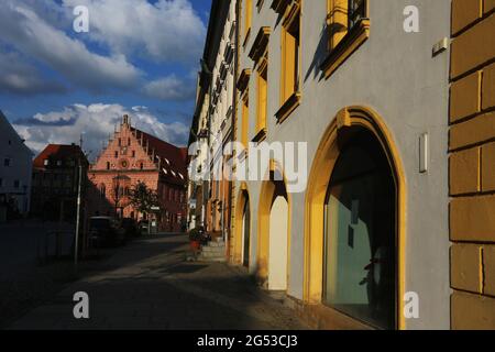 historisches Rathaus à Sulzbach Rosenberg, Amberg, Oberpfalz, Bayern! Banque D'Images