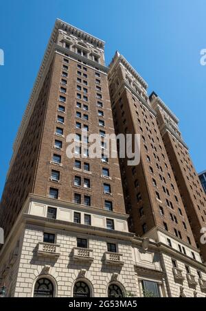 Herald Towers (anciennement Hotel McAlpin) à Broadway et 34th Street, New York Banque D'Images