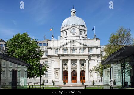 Bâtiments gouvernementaux à Dublin, Irlande. Banque D'Images