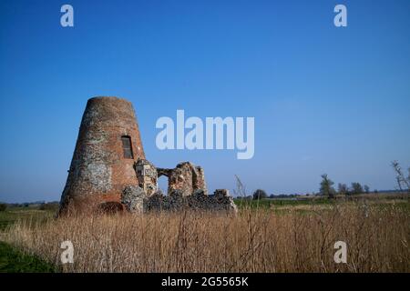 ABBAYE SAINT BENETS NORFOLK BROADS Banque D'Images