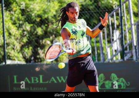 Milan, Italie. 25 juin 2021. Dustin Brown lors de l'ATP Challenger Milano 2021, tennis Internationals à Milan, Italie, juin 25 2021 crédit : Independent photo Agency/Alay Live News Banque D'Images