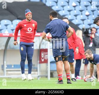 BT Murrayfield .Edinburgh.Scotland Royaume-Uni. 25 juin-21 séance d'entraînement des Lions britanniques et irlandais pour le Japon Match Lions britanniques et irlandais Anthony Watson photographié pendant la séance d'entraînement. Crédit : eric mccowat/Alay Live News Banque D'Images