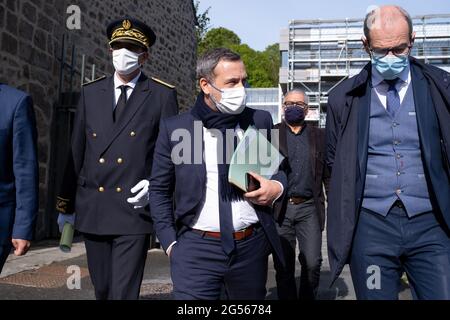 Adrien TAQUET, secrétaire d'État à l'enfance et à la famille, se rendra dans les Côtes d'Armor pour rencontrer des professionnels travaillant avec des enfants et des familles dans toute la région. France. Banque D'Images