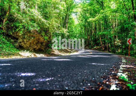 Open Road Banque D'Images