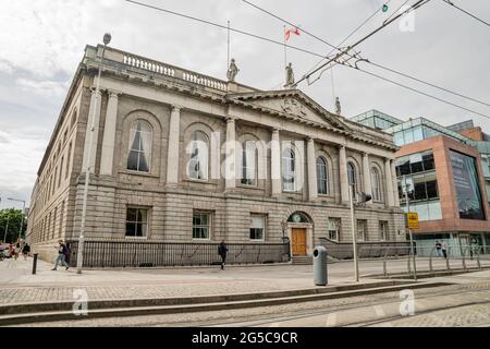 Dublin 2, Dublin City, Irlande, 11 juin 2021. RSCI sur St Stephens Green Banque D'Images