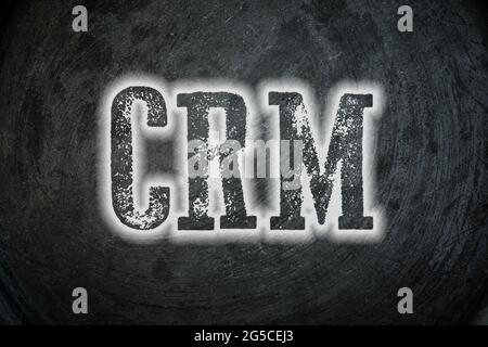 La gestion de la relation client (CRM) Banque D'Images