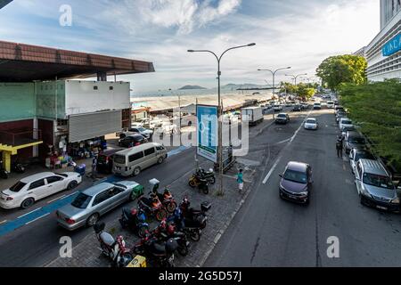 Marché central Kota Kinabalu Sabah Bornéo Malaisie Banque D'Images