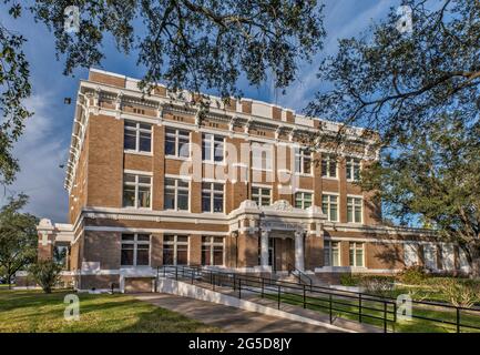 Palais de justice du comté de Kleberg à Kingsville, Texas, États-Unis Banque D'Images