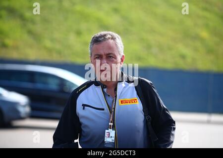 Spielberg, Osterreich. 21 février 2019. Mario Isola, directeur technique Pirelli, Formule 1 Championnat du monde 2021, Styrian GP 2021, 24-27 juin 2021 crédit: Independent photo Agency/Alay Live News Banque D'Images