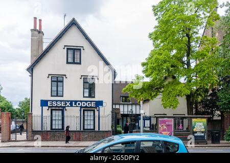 Essex Lodge a Grade II classé construire une maison 1840now Essex Lodge Surgery in Plaistow, 94 Greengate Street, Londres, Royaume-Uni Banque D'Images