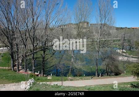 Ifrane, la petite Suisse du Maroc Banque D'Images