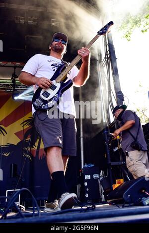 26 juin 2021 - Orange County, Californie - les biens en scène au Summer Roots Festival. Crédit photo : Ken Howard Images, Alay Banque D'Images