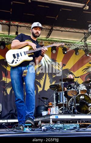 26 juin 2021 - Orange County, Californie - les biens en scène au Summer Roots Festival. Crédit photo : Ken Howard Images, Alay Banque D'Images