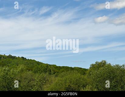 Les magnifiques collines de Malvern Banque D'Images