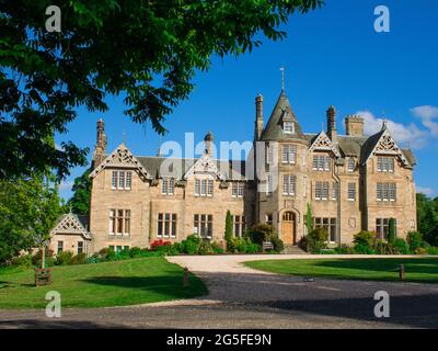 Vogrie House, une demeure ancestrale historique située dans un parc de campagne dans le Midlothian Scotland. Banque D'Images