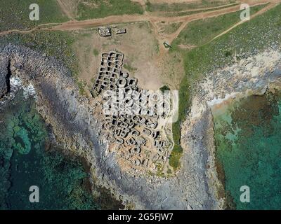 Nécropole de son Real, Majorque, Iles Baléares Banque D'Images