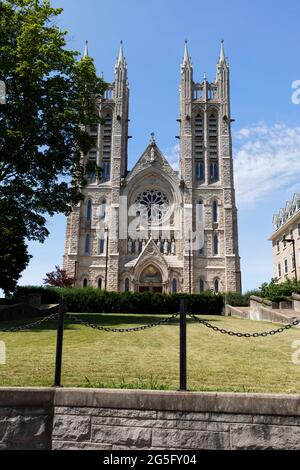 Basilique notre-Dame-de-l'Immaculée Basilique catholique romaine à Guelph Ontario Canada. Banque D'Images