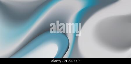 Conception de fond liquide abstrait, couleur de peinture bleu et vert flux, fluide artistique aquarelle fond Banque D'Images