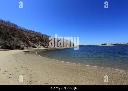 Pirates Cove Belle Terre long Island New York Banque D'Images