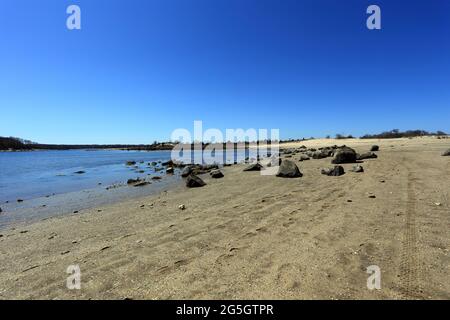 Pirates Cove Belle Terre long Island New York Banque D'Images