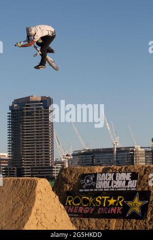 Rockstar BMX Games 2009 Australie Banque D'Images