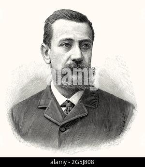 Albert I, Albert Honoré Charles Grimaldi, 1848–1922, Prince de Monaco Banque D'Images