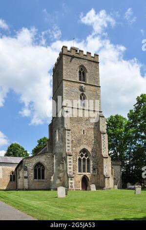 Église Saint-Martin, (paroisse d'Exning avec Landwade), Church Street, Exning, Suffolk, Angleterre, ROYAUME-UNI Banque D'Images