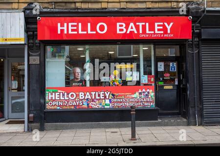 Batley. Élection partielle de Batley et de spen 2021 Banque D'Images