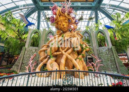 Las Vegas, 3 JUIN 2021 - thème d'été du conservatoire et des jardins botaniques du Bellagio Banque D'Images