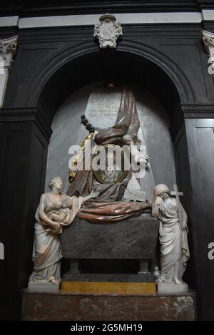 La Cathédrale Saint-Bavon à Gand, Belgique. Banque D'Images