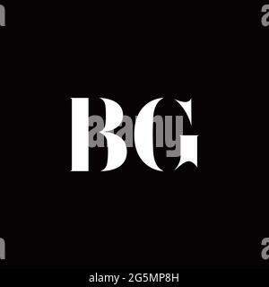 Logo Letter modèle initial de logos Designs avec fond doré et noir, Vector Icon Modern Illustration de Vecteur