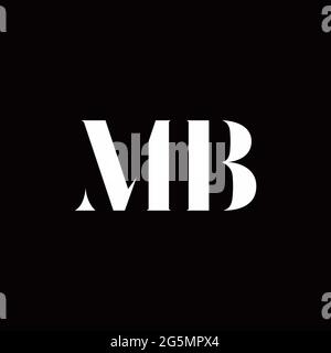 Logo Letter modèle initial de logos Designs avec fond doré et noir, Vector Icon Modern Illustration de Vecteur