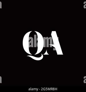 Logo Letter modèle initial de logos Designs avec fond doré et noir, Vector Icon Modern Illustration de Vecteur