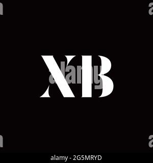 Logo Letter modèle initial de logos Designs avec fond doré et noir, Vector Icon Modern Illustration de Vecteur