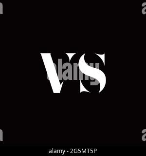 Logo Letter modèle initial de logos Designs avec fond doré et noir, Vector Icon Modern Illustration de Vecteur