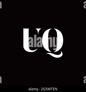 Logo Letter modèle initial de logos Designs avec fond doré et noir, Vector Icon Modern Illustration de Vecteur