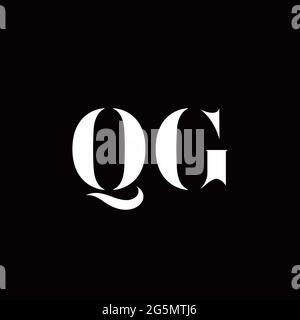 Logo Letter modèle initial de logos Designs avec fond doré et noir, Vector Icon Modern Illustration de Vecteur