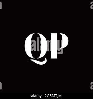 Logo Letter modèle initial de logos Designs avec fond doré et noir, Vector Icon Modern Illustration de Vecteur