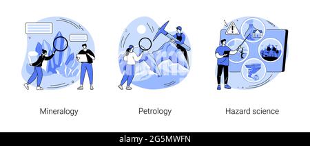 Science de la nature concept abstrait illustrations vectorielles. Illustration de Vecteur