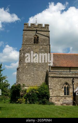 Église Saint-James-le-moins, Sulgrave, Northamptonshire, Angleterre, Royaume-Uni Banque D'Images