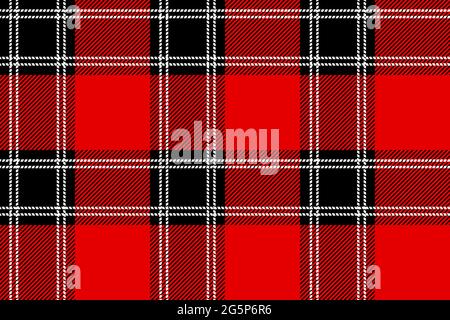 Motif écossais Lumberjack. Texture en tartan, tissu écossais, nappes, chemises, vêtements, robes, literie, couvertures et autres textiles. Illustration de Vecteur