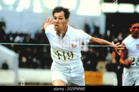 CHARS DE FEU 1981 20th Century Fox film avec Ian Charleston comme Eric Liddell Banque D'Images